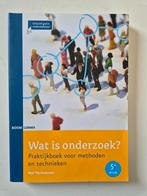 Wat is onderzoek? - Nel Verhoeven (5e druk), Ophalen of Verzenden, Zo goed als nieuw, Nel Verhoeven