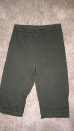 Groene korte legging maat s, Legging, Maat 36/38 (S), Ophalen of Verzenden, Zo goed als nieuw