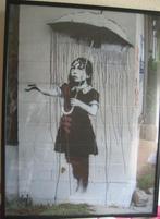 Banksy Umbrella girl, Antiek en Kunst, Kunst | Tekeningen en Foto's, Ophalen of Verzenden