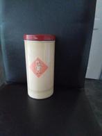 Oud bolletje beschuit blik, Bewaarbus, trommel., Ophalen of Verzenden, Gebruikt, Beschuit, Bolletje