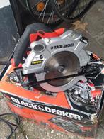Black enDecker KS1400L handcirkelzaag., Cirkelzaag, Ophalen of Verzenden, Zo goed als nieuw, 30 tot 70 mm