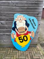 Abraham bord 50 jaar, Ophalen, Gebruikt, Versiering, Abraham of Sarah