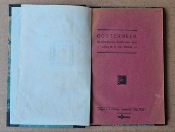 Oostermeer, geschiedkundige beschrijving Veltman uit 1924 beschikbaar voor biedingen