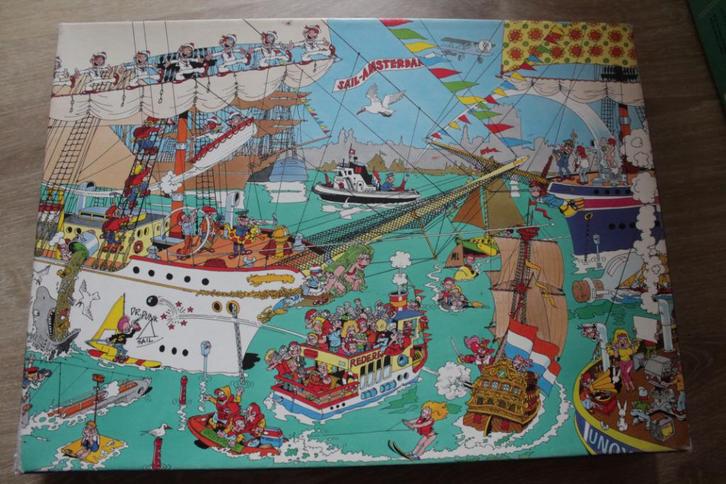Legpuzzel Sail Amsterdam - 750 stukjes, Hobby en Vrije tijd, Denksport en Puzzels, Gebruikt, Legpuzzel, 500 t/m 1500 stukjes, Ophalen of Verzenden
