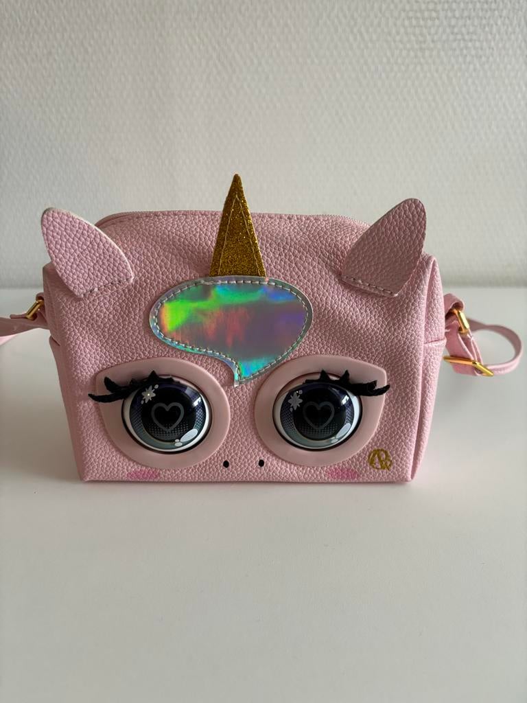 Purse Pets Glamicorn Schoudertasje, Ophalen of Verzenden, Zo goed als nieuw, Roze, Schoudertasje