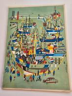 KLM Menukaart Jaren 50 - Goede Staat, Ophalen of Verzenden