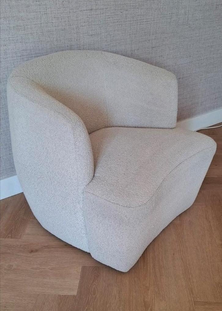 Eleonora Fauteuil Charlotte, Huis en Inrichting, Fauteuils, Zo goed als nieuw, Stof, 50 tot 75 cm, 75 tot 100 cm, Ophalen