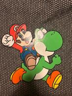 Handgemaakt Mario en Yoshi Houten Schilderij, Ophalen of Verzenden, Zo goed als nieuw