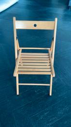 Foldable wooden chair/stool, Huis en Inrichting, Tafels | Sidetables, Ophalen of Verzenden, Zo goed als nieuw, 25 tot 50 cm, Rechthoekig
