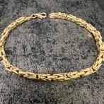 14k gouden armband koningsschakel model italy, Sieraden, Tassen en Uiterlijk, Armbanden, Ophalen of Verzenden