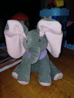 Kiekeboe Olifant - Engelstalig, Kinderen en Baby's, Speelgoed | Knuffels en Pluche, Ophalen of Verzenden, Zo goed als nieuw, Olifant
