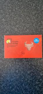 Crypto stamp, Ophalen of Verzenden