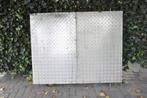 Oprijplaat aluminium scharnierend zeer sterk 1,50 x 1,18, Ophalen, Zo goed als nieuw