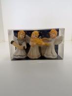 Vintage figuurkaarsjes – engeltjes – Stearine Gouda, Overige materialen, Wit, Nieuw, Ophalen of Verzenden