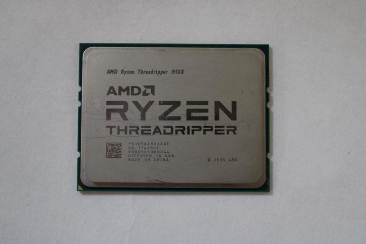 AMD Ryzen Threadripper 1950X – 16-core / 32-thread, Computers en Software, Processors, Gebruikt, 16-core, 3 tot 4 Ghz, Ophalen of Verzenden