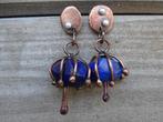 Oorbellen met lapis lazuli., Sieraden, Tassen en Uiterlijk, Oorbellen, Hangers, Nieuw, Ophalen of Verzenden, Zilver