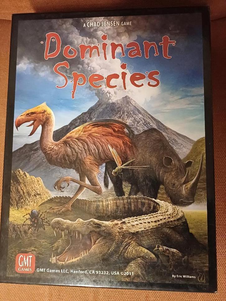 Dominant Species - Bordspel, Hobby en Vrije tijd, Gezelschapsspellen | Bordspellen, Zo goed als nieuw, Drie of vier spelers, Vijf spelers of meer