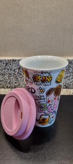 Blond amsterdam Koffie to go beker met deksel, Blond Amsterdam, Ophalen of Verzenden, Zo goed als nieuw, Kop(pen) en/of Schotel(s)