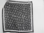 Mart Visser sjaaltje, vierkant, zwart wit. Formaat 50x50 cm., Kleding | Dames, Mutsen, Sjaals en Handschoenen, Ophalen of Verzenden