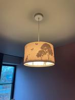 Roze meisjes hanglamp, binnenkant doorschijnend, Huis en Inrichting, Lampen | Lampenkappen, Ophalen, Zo goed als nieuw, Rond, 25 tot 50 cm
