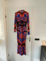 Neon jumpsuit maat M stretch carnaval, Kleding | Dames, Carnavalskleding en Feestkleding, Ophalen, Zo goed als nieuw, Maat 38/40 (M)