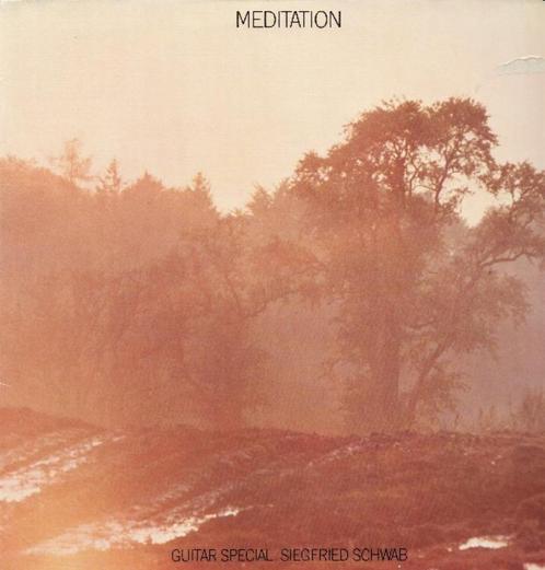 Siegfried Schwab – Meditation 1978, Ambient / Electronica, Cd's en Dvd's, Vinyl | Dance en House, Gebruikt, Ambiënt of Lounge