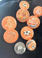 Oranje Buttons - Nederlands Elftal, Verzamelen, Speldjes, Pins en Buttons, Ophalen of Verzenden, Zo goed als nieuw, Sport, Button