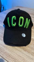 Icon dsquared2 zwarte cap, heren pet, originele cap, Kleding | Heren, Hoeden en Petten, Dsquared2, One size fits all, Ophalen of Verzenden