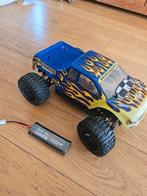 Brontosaurus 4WD RC Monster Truck, Hobby en Vrije tijd, Modelbouw | Radiografisch | Auto's, Elektro, Gebruikt, Auto offroad, Ophalen of Verzenden