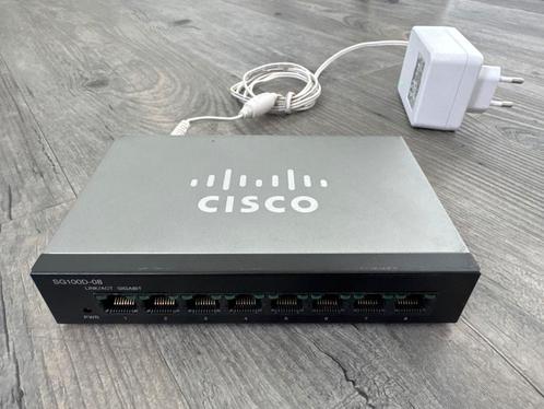 Cisco SG100D-08 Gigabit Switch, Computers en Software, Netwerk switches, Gebruikt, Ophalen of Verzenden