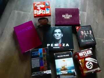 Setje dvd boxen oa Bean, Hitler, Borgia, Penoza enzovoorts! beschikbaar voor biedingen