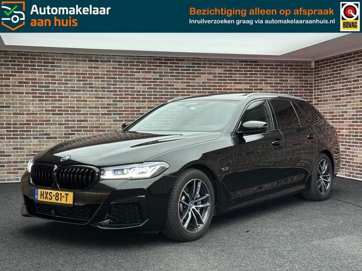 BMW 5-serie Touring 520e High Executive M-sport| Dak| Head-u, Auto's, BMW, Bedrijf, Te koop, 5-Serie, 360° camera, ABS, Adaptive Cruise Control