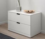 2 x Ikea Nordli ladekast - 80x53x43 cm, Ophalen, Overige materialen, 1 of 2 laden, 50 tot 100 cm