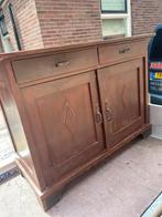 Antieke kast/ dressoir donker bruin, Huis en Inrichting, Kasten | Dressoirs, Ophalen, Gebruikt, 50 tot 75 cm, 100 tot 150 cm
