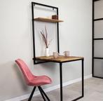 Opklapbare Wand Eettafel Berguna Mangohout 75x65 cm, Huis en Inrichting, Bureaus, Ophalen, Nieuw, Bureau