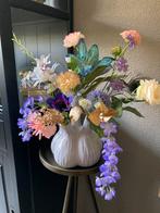 Tulpenvaas Met Luxe Zijden bloemen Set Compleet, Ophalen of Verzenden, Nieuw