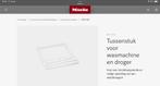Miele tussenstuk stapelkit W412, Ophalen, Zo goed als nieuw