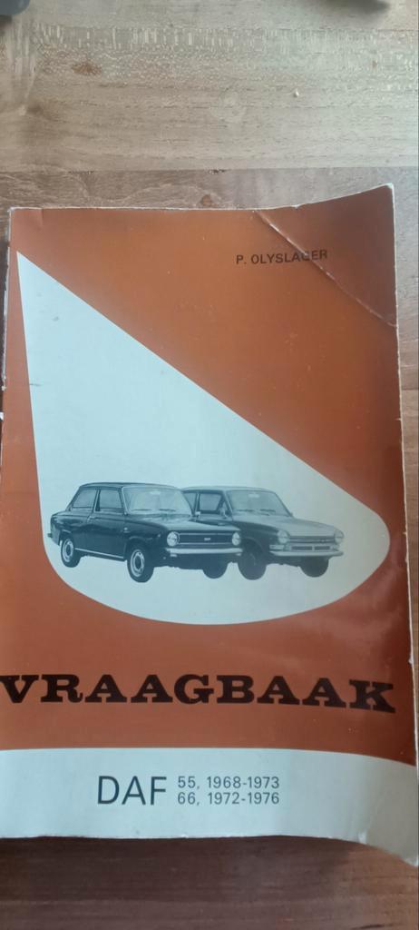 Daf 55 - 66 vraagbaak van Olyslager, Auto diversen, Handleidingen en Instructieboekjes, Ophalen of Verzenden