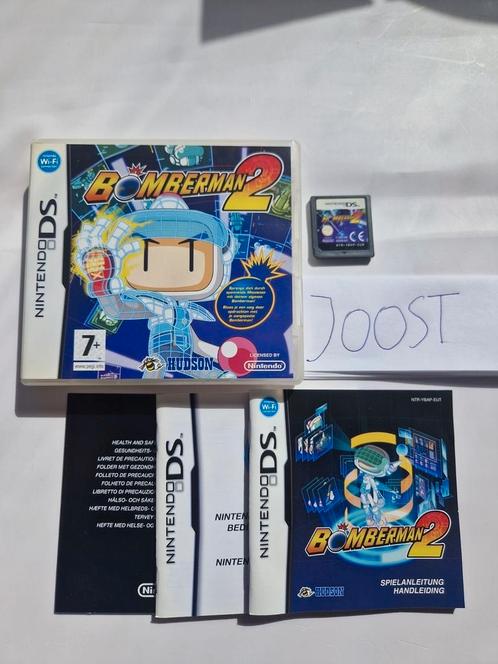 Bomberman 2 Nintendo Ds compleet, Spelcomputers en Games, Games | Nintendo DS, Zo goed als nieuw, Role Playing Game (Rpg), 1 speler