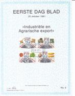 Nederland.   EERSTE DAG BLAD No. 5 . NVPH nr. 1228 - 1231, Postzegels en Munten, Postzegels | Eerstedagenveloppen, Nederland, Onbeschreven
