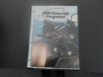 Folder BMW Motorrad Programm 1/81, Verzenden, BMW