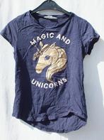 Magic and unicorns shirt.Mt 158.Merk H&M, Meisje, ., Ophalen of Verzenden, Zo goed als nieuw