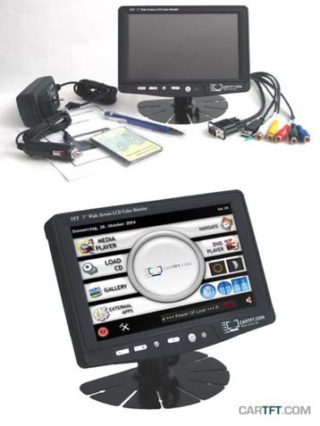 CTF700 - VGA 7" TFT - Touchscreen USB - PAL/NTSC - IR Remote beschikbaar voor biedingen