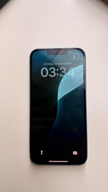 iPhone 14 128GB Blauw - Achterkant Stuk beschikbaar voor biedingen