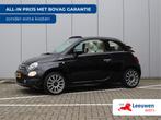 Fiat 500C 1.2 | Automaat | Leder | 16" | LED | Cruise contro, Auto's, Fiat, 12 maanden, Gebruikt, 4 cilinders, Zwart