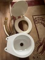Te Koop porceleinen WC pot en toilet bril, Watersport en Boten, Ophalen, Zo goed als nieuw, Kombuis en Sanitair, Motorboot