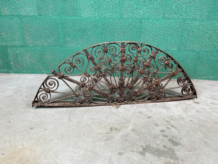 Spaanse Smeedijzeren Deurboog - Decoratief Ornament, Antiek en Kunst, Antiek | Overige Antiek, Ophalen of Verzenden