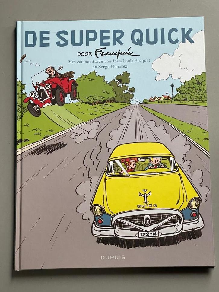 Strip Robbedoes DE SUPER QUICK Nieuw 2014 / hardcover, Antiek en Kunst, Antiek | Emaille, Ophalen of Verzenden
