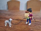 Vrouw met hond - Playmobil, Verzenden, Zo goed als nieuw, Complete set