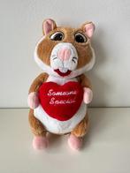 Knuffel hamster hart Someone Special 20 cm / Albert Heijn, Overige typen, Ophalen of Verzenden, Zo goed als nieuw